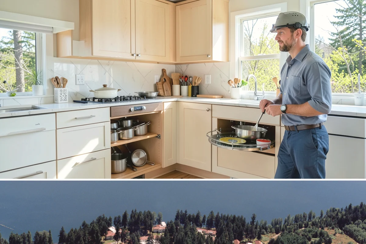 Ductless Mini-Split Installation in Lakewood, Pierce County, WA - Mini-splits install year-round, providing both winter heating and summer cooling from one system.