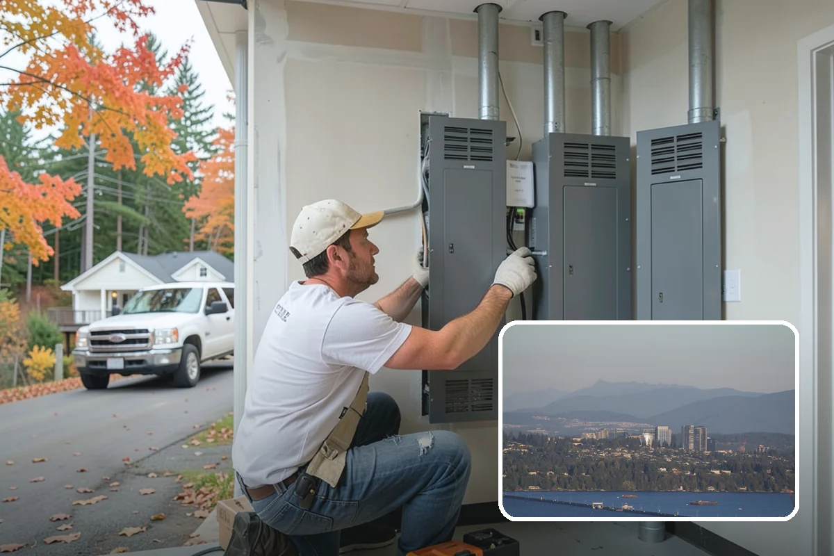 Ductless Mini-Split Installation in Medina, King County, WA - Efficient heating and cooling without any ductwork