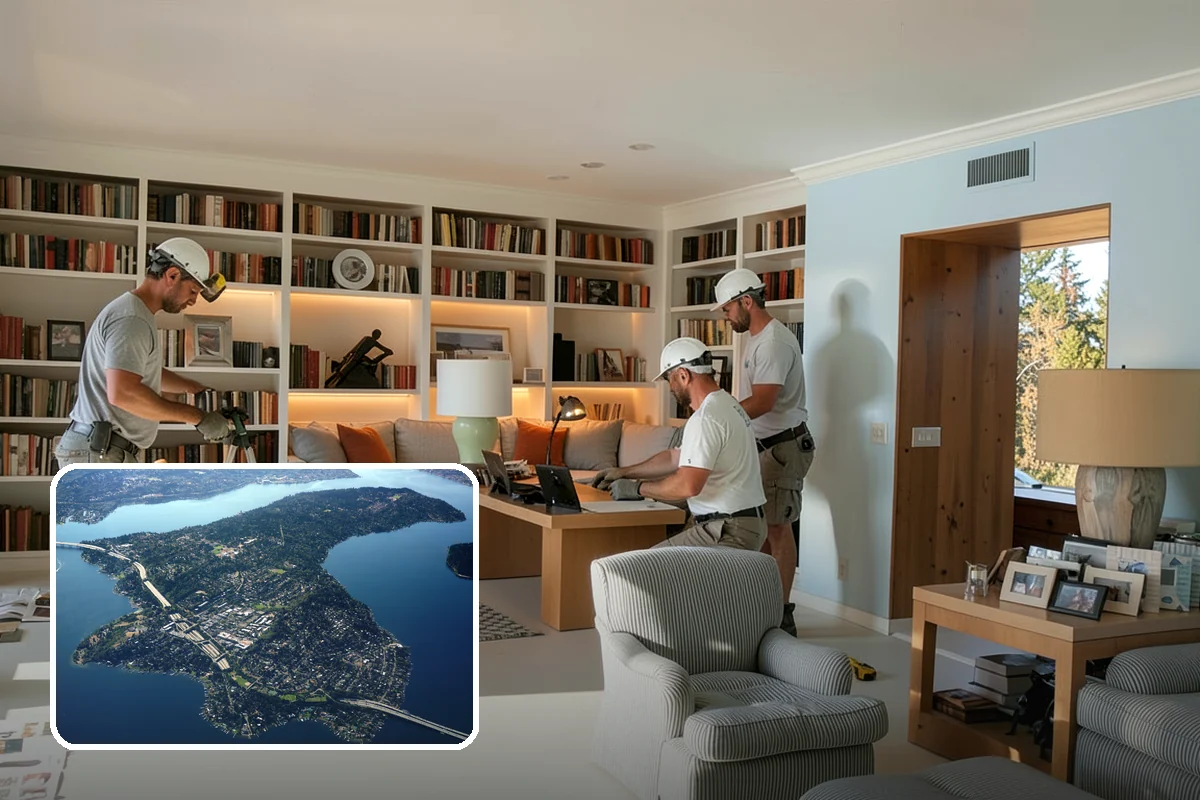 Ductless Mini-Split Installation in Mercer Island, King County, WA - Efficient heating and cooling without any ductwork