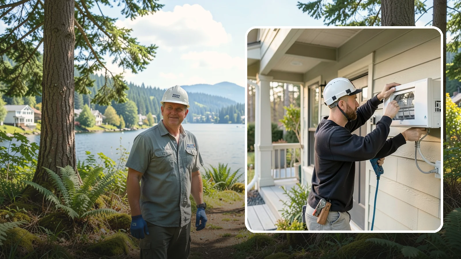 Ductless Mini-Split Installation in Milton, King County, WA - We install ductless mini-split systems for efficient heating and cooling in homes, additions, and specific rooms.