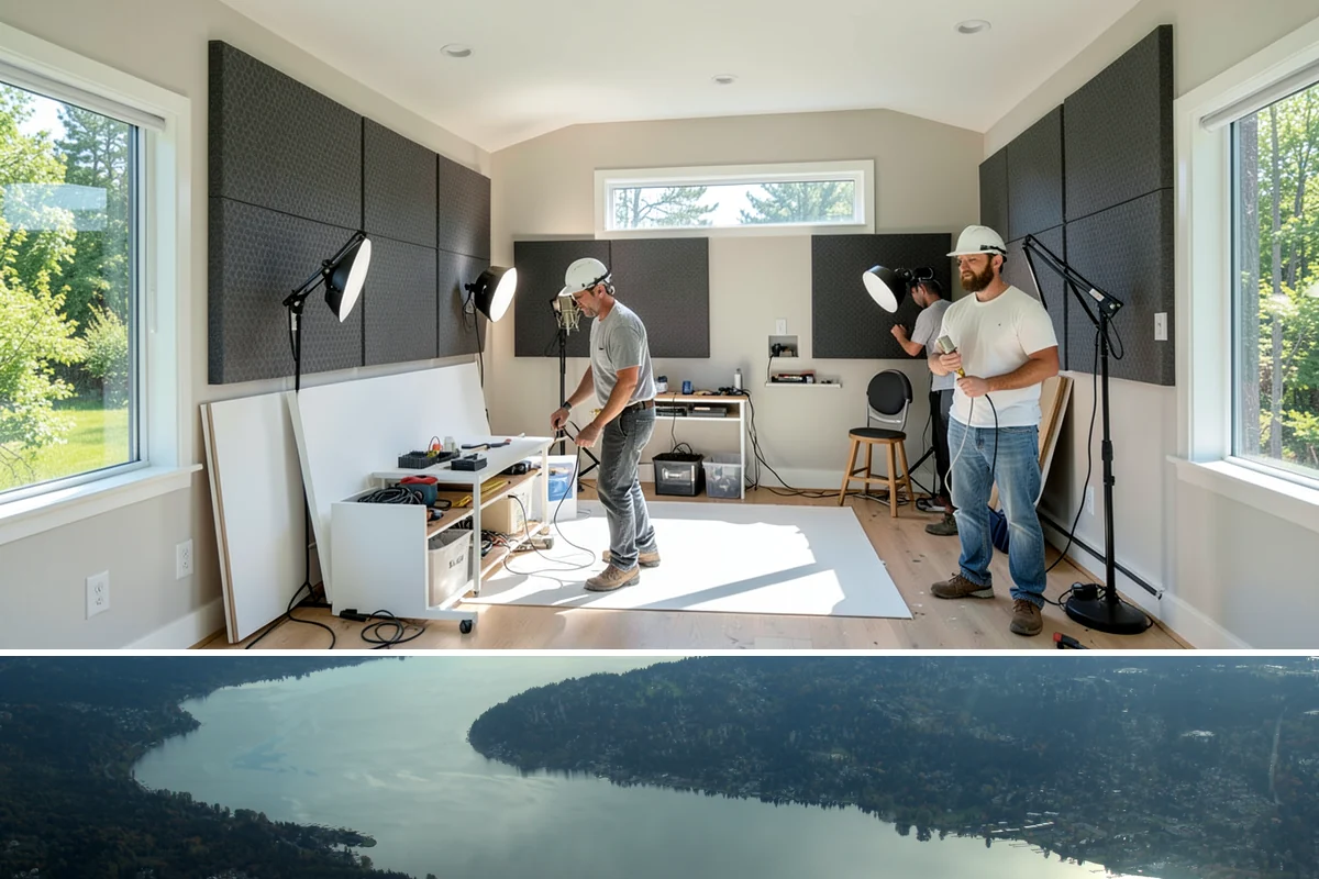 Ductless Mini-Split Installation in Sammamish, King County, WA - Mini-splits install year-round, providing both winter heating and summer cooling from one system.