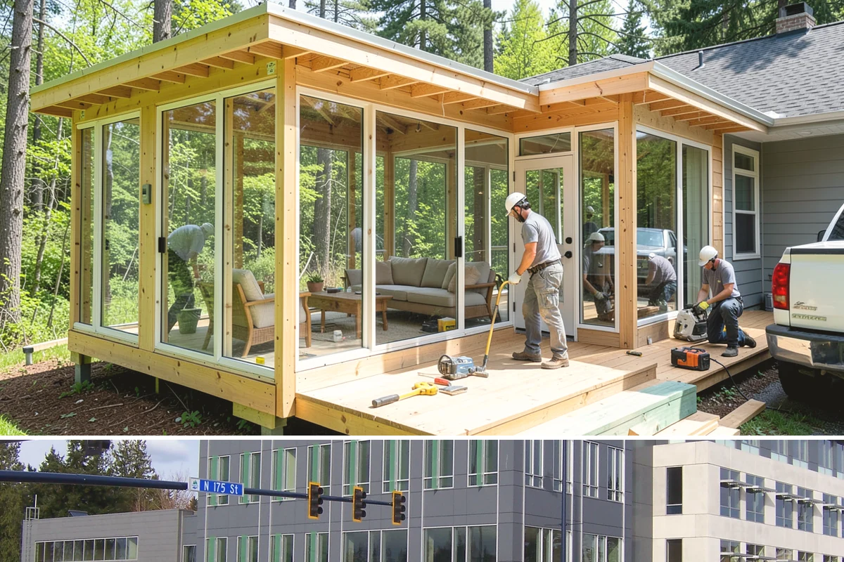 Ductless Mini-Split Installation in Shoreline, King County, WA - Mini-splits install year-round, providing both winter heating and summer cooling from one system.