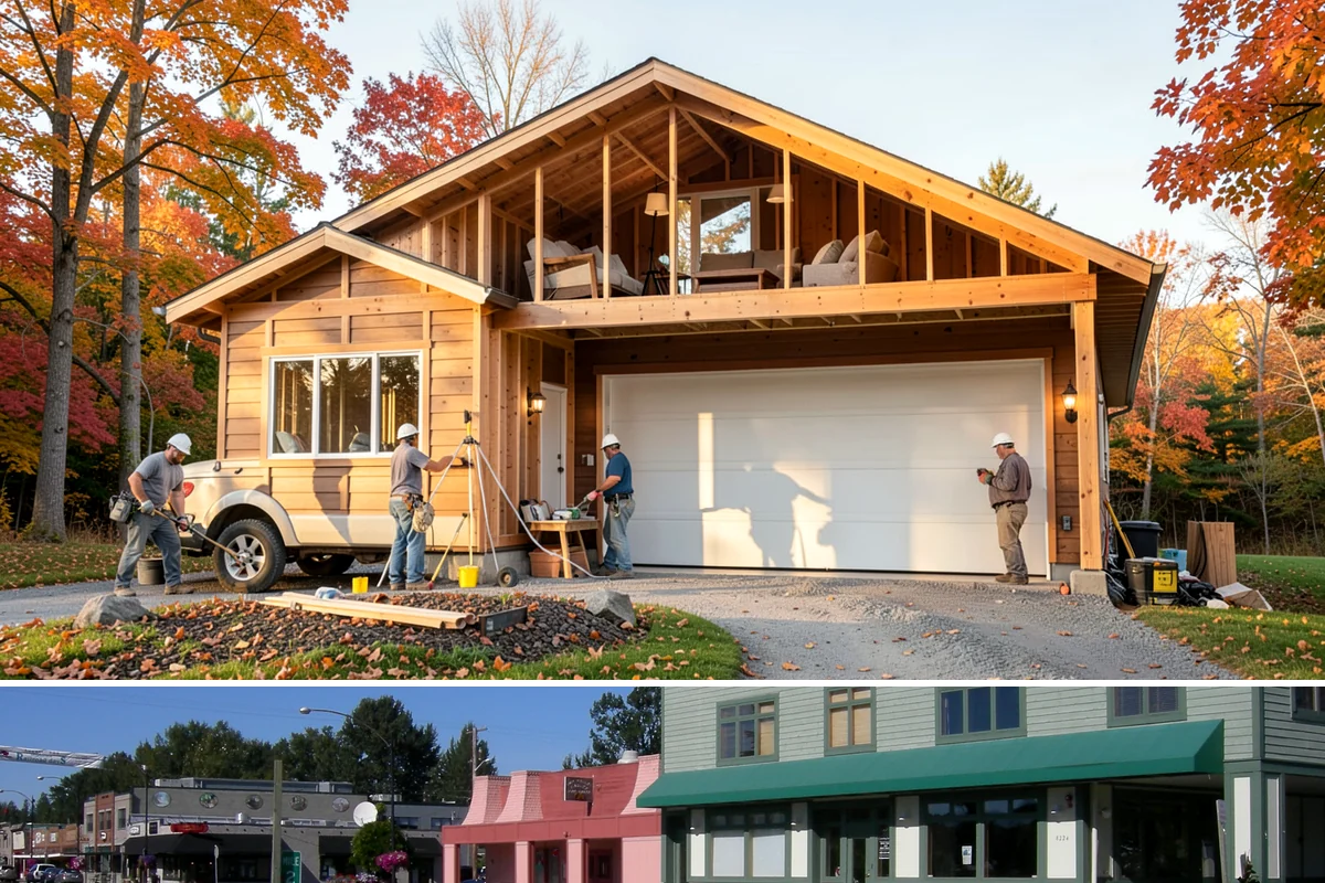 Ductless Mini-Split Installation in Snoqualmie, King County, WA - Mini-splits install year-round, providing both winter heating and summer cooling from one system.