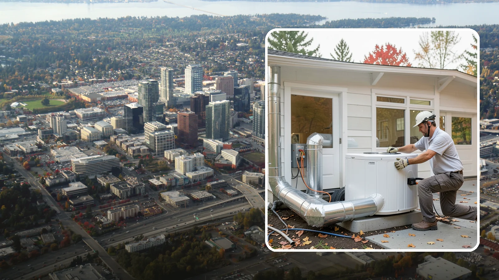 Ductwork Installation in Bellevue, King County, WA - We design and install ductwork that delivers balanced, efficient airflow to every room in your home.