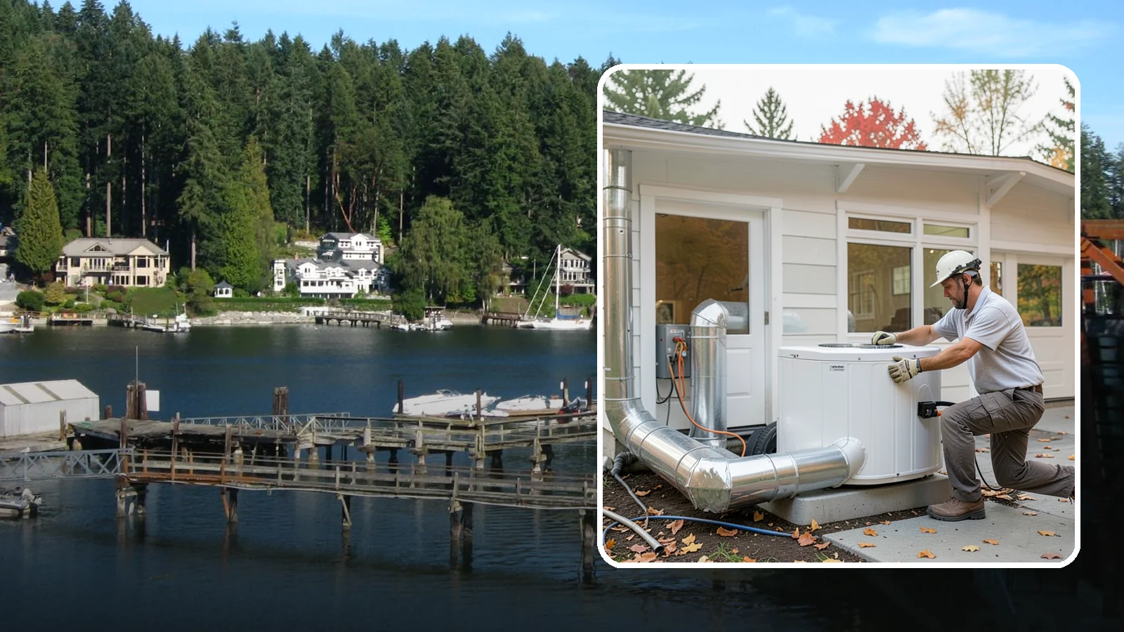 Ductwork Installation in Gig Harbor, Pierce County, WA - We design and install ductwork that delivers balanced, efficient airflow to every room in your home.