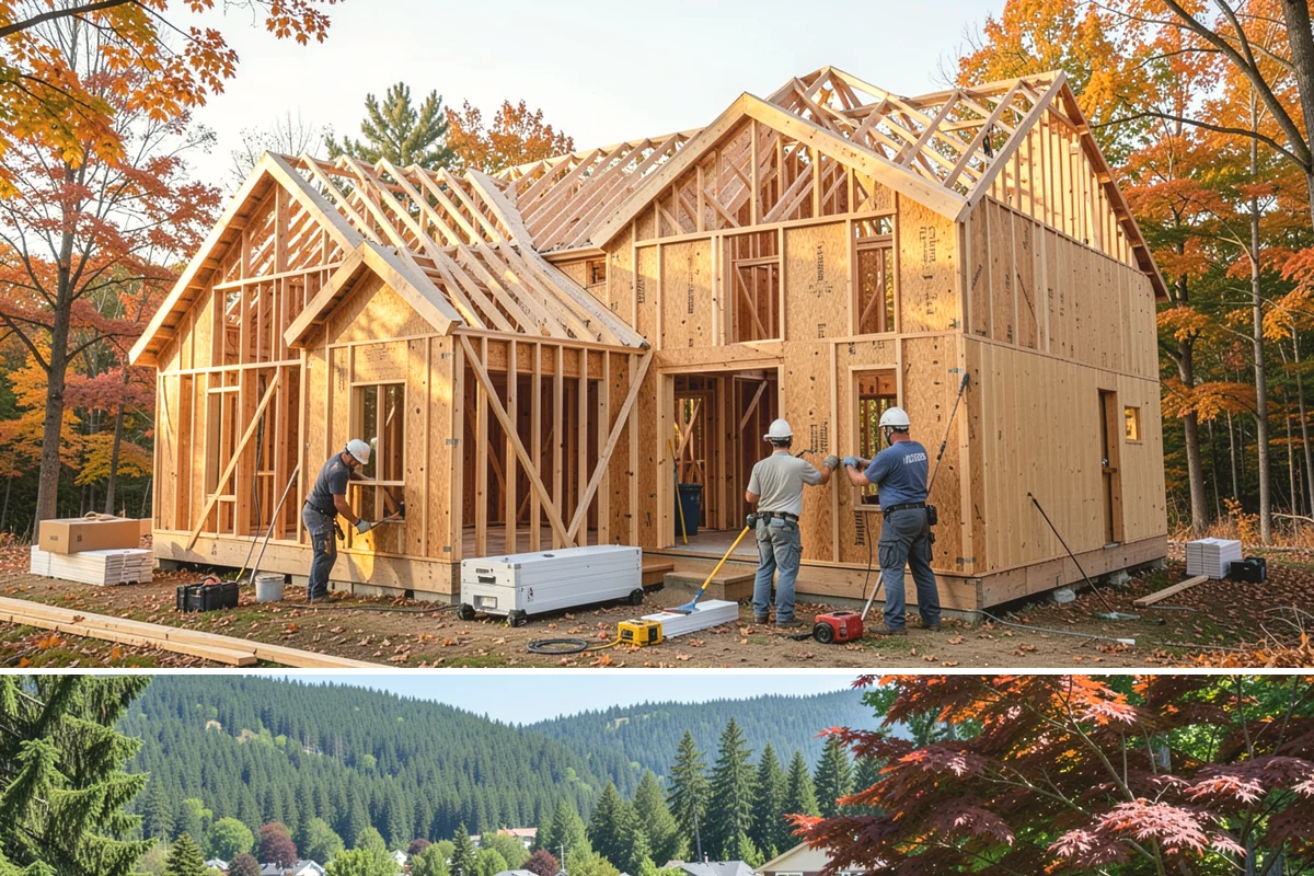 Ductwork Installation in Index, Snohomish County, WA - Ductwork installs year-round and is ideally coordinated with a remodel or new equipment installation.
