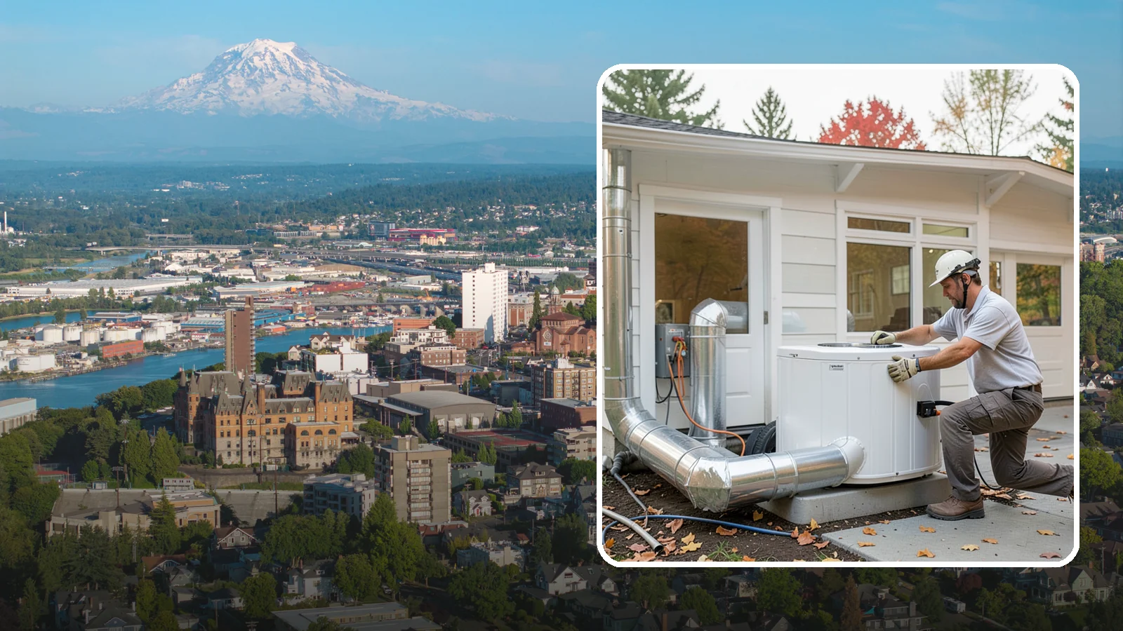 Ductwork Installation in Tacoma, Pierce County, WA - We design and install ductwork that delivers balanced, efficient airflow to every room in your home.