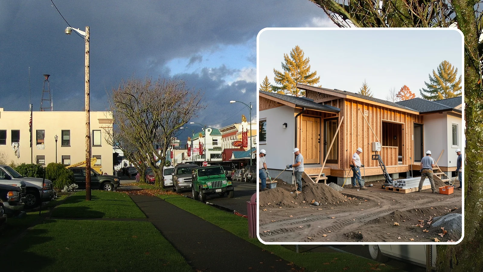 Duplex Construction in Arlington, Snohomish County, WA - New two-unit duplexes built for owner-occupancy, rental income, or house-hacking.