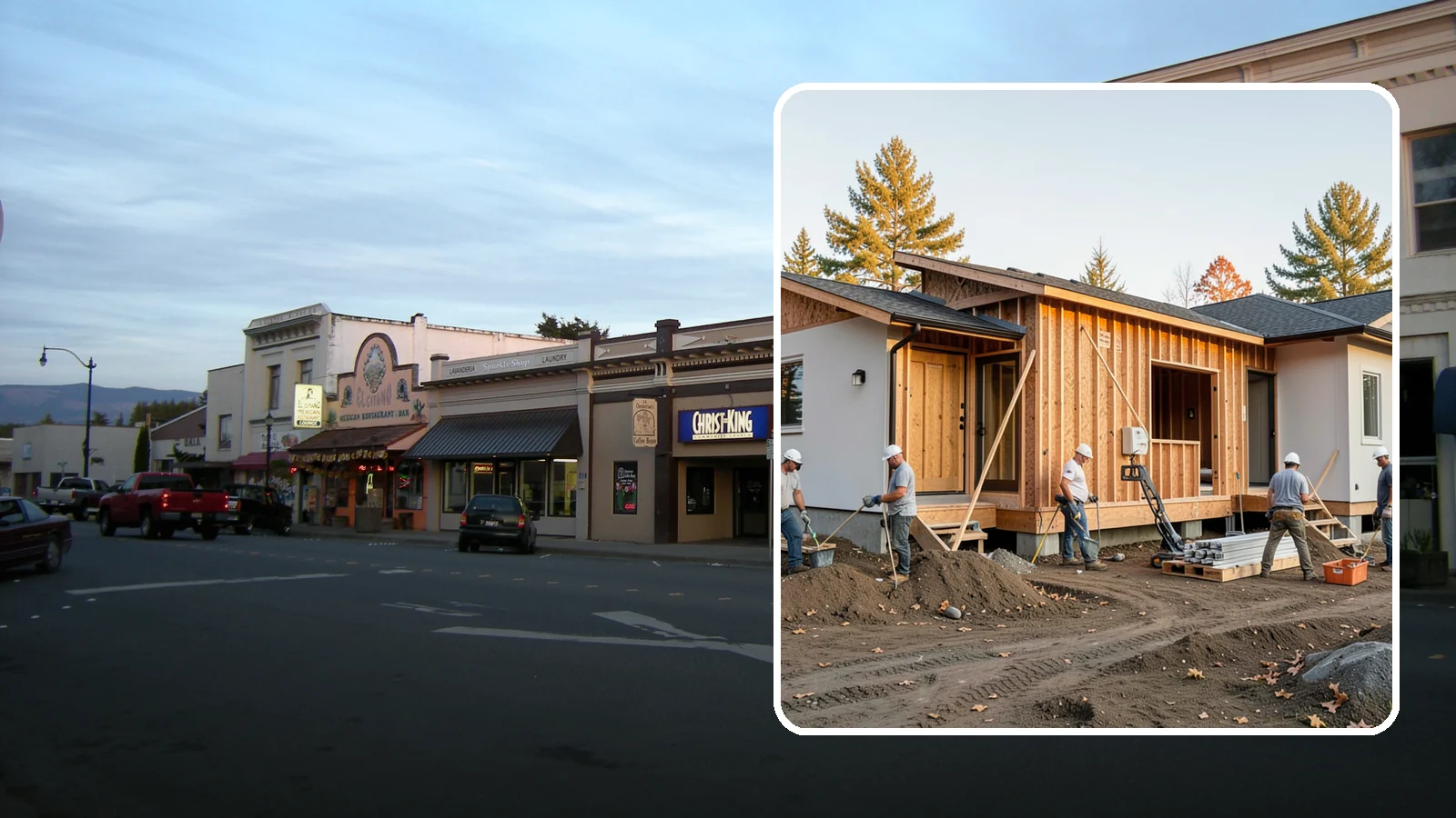 Duplex Construction in Burlington, Skagit County, WA - New two-unit duplexes built for owner-occupancy, rental income, or house-hacking.
