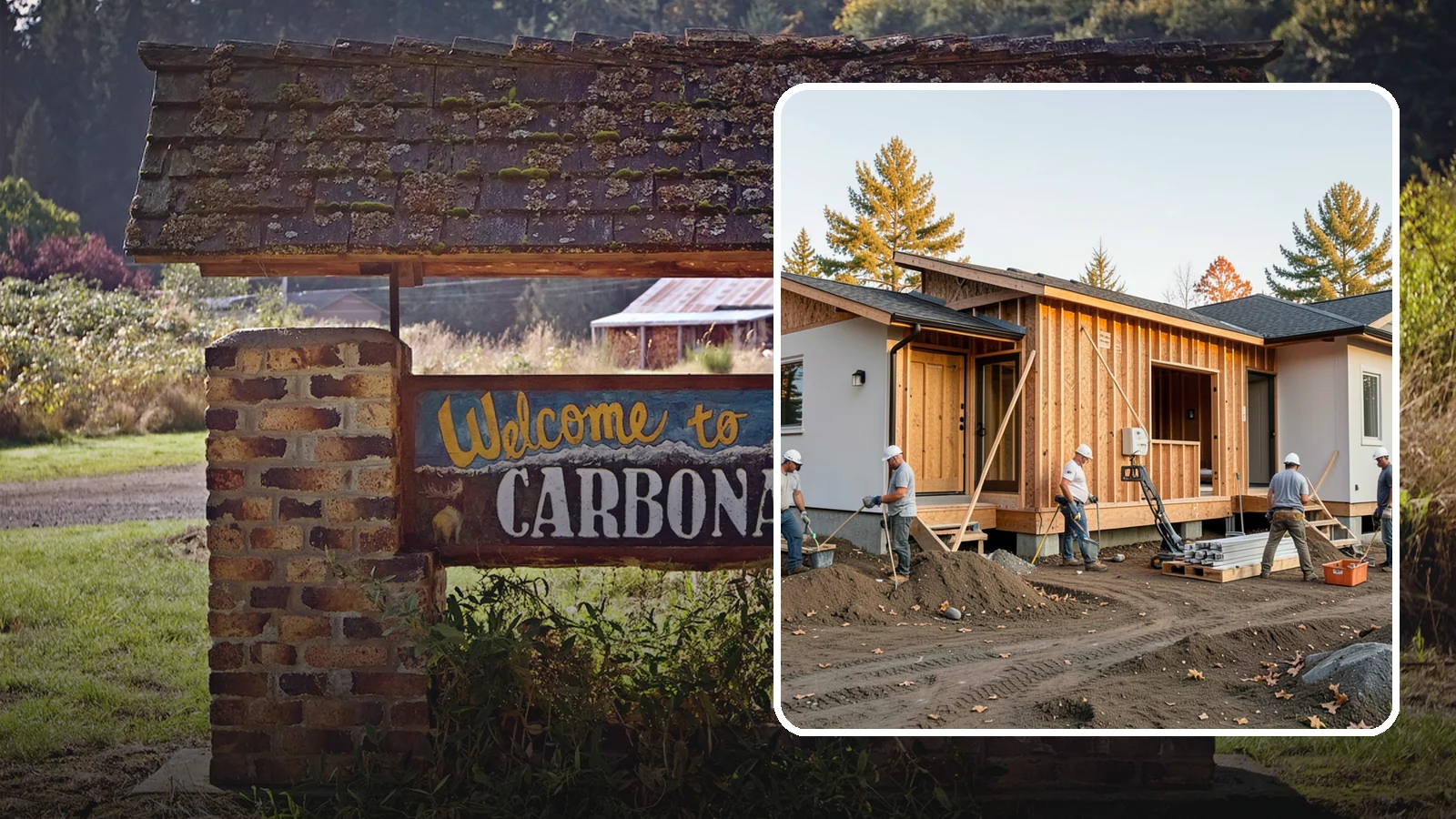 Duplex Construction in Carbonado, Pierce County, WA - New two-unit duplexes built for owner-occupancy, rental income, or house-hacking.