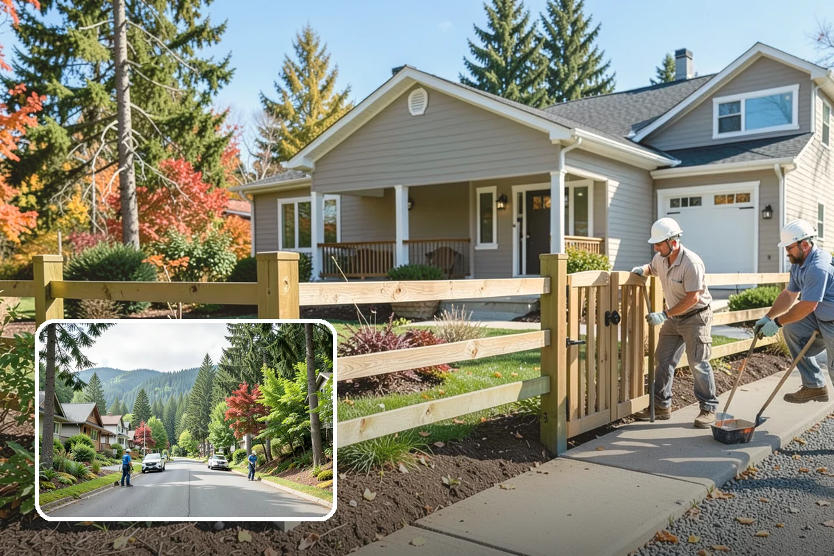 Duplex Construction in Darrington, Snohomish County, WA - Two income or living units on a single lot