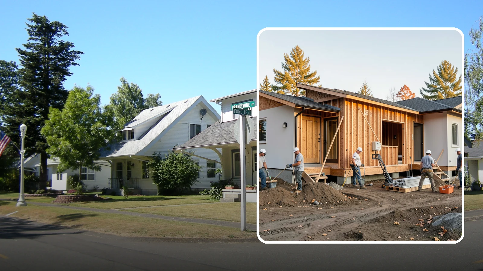 Duplex Construction in DuPont, Pierce County, WA - New two-unit duplexes built for owner-occupancy, rental income, or house-hacking.