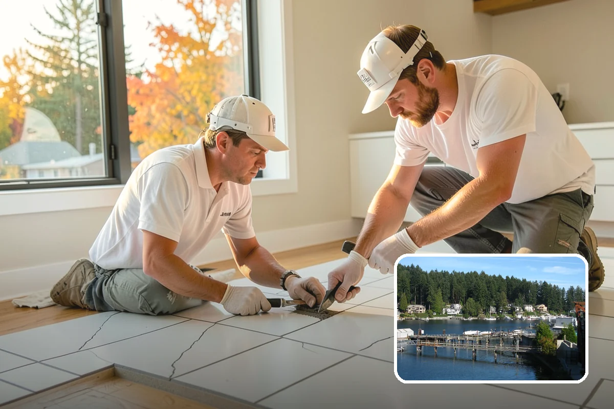 Duplex Construction in Gig Harbor, Pierce County, WA - Two income or living units on a single lot
