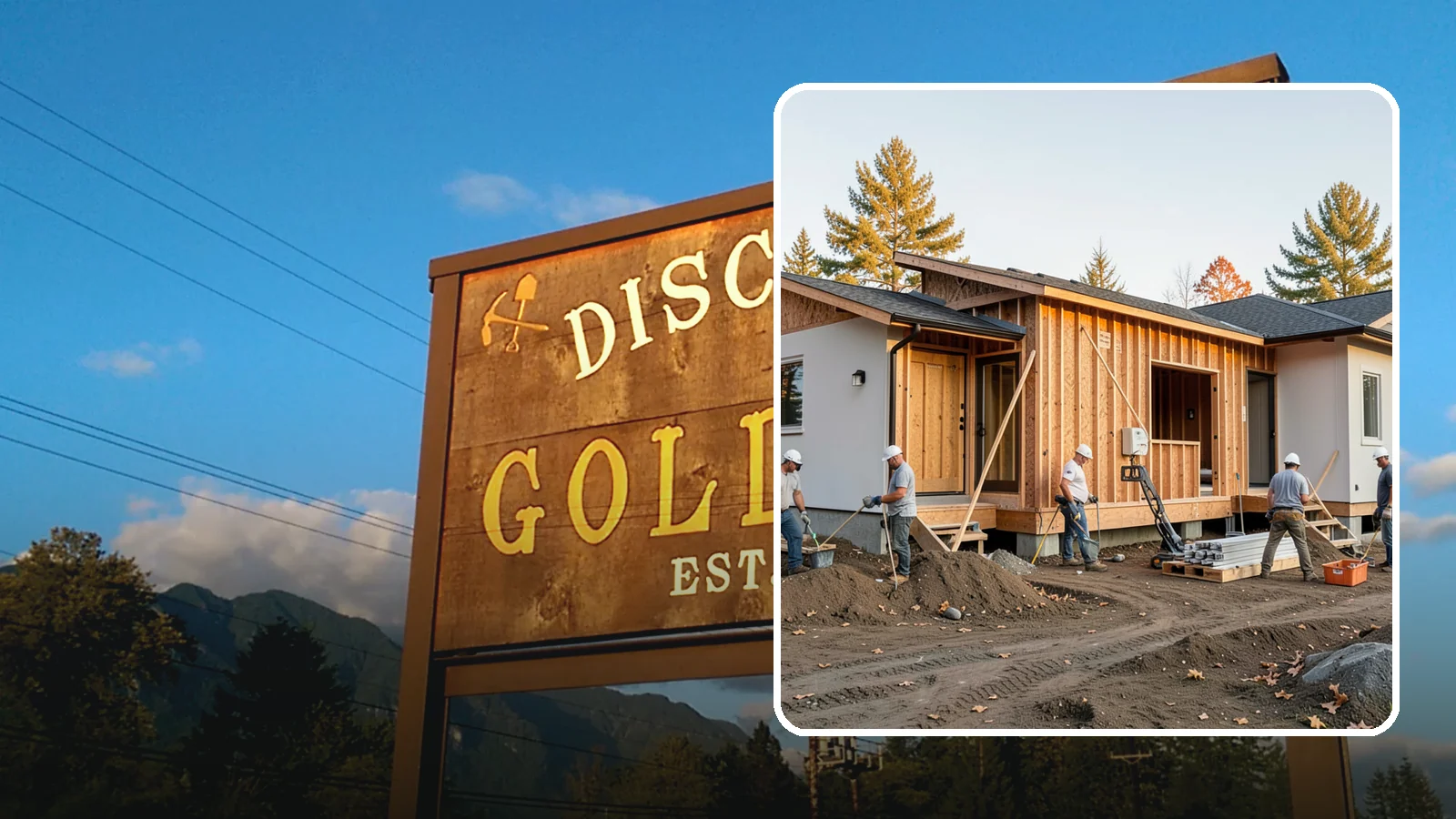 Duplex Construction in Gold Bar, Snohomish County, WA - New two-unit duplexes built for owner-occupancy, rental income, or house-hacking.