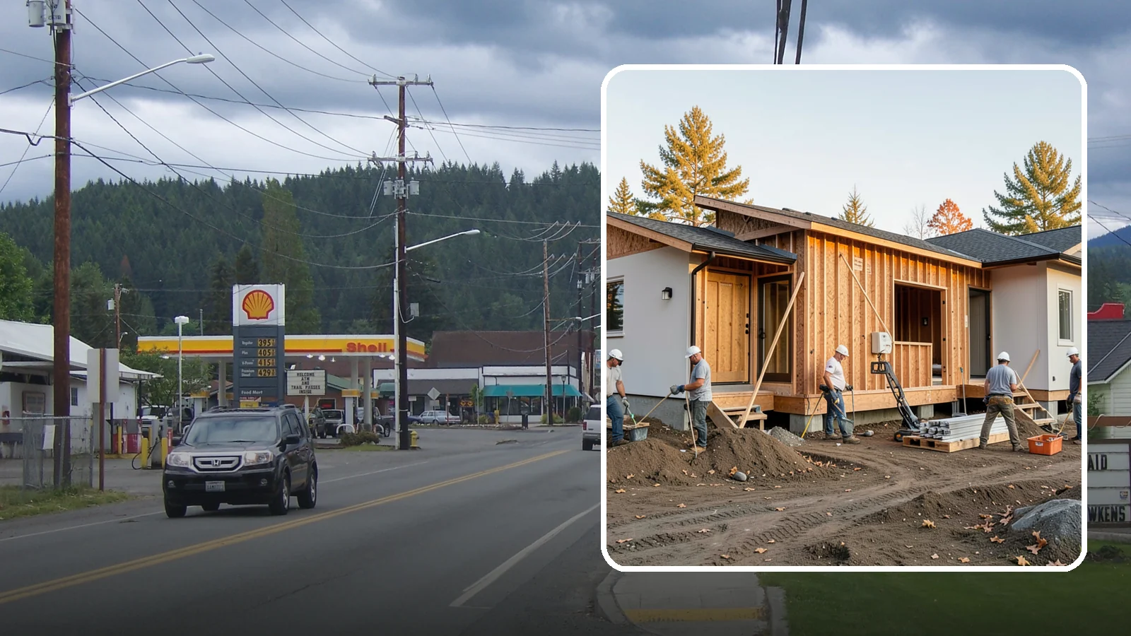 Duplex Construction in Granite Falls, Snohomish County, WA - New two-unit duplexes built for owner-occupancy, rental income, or house-hacking.