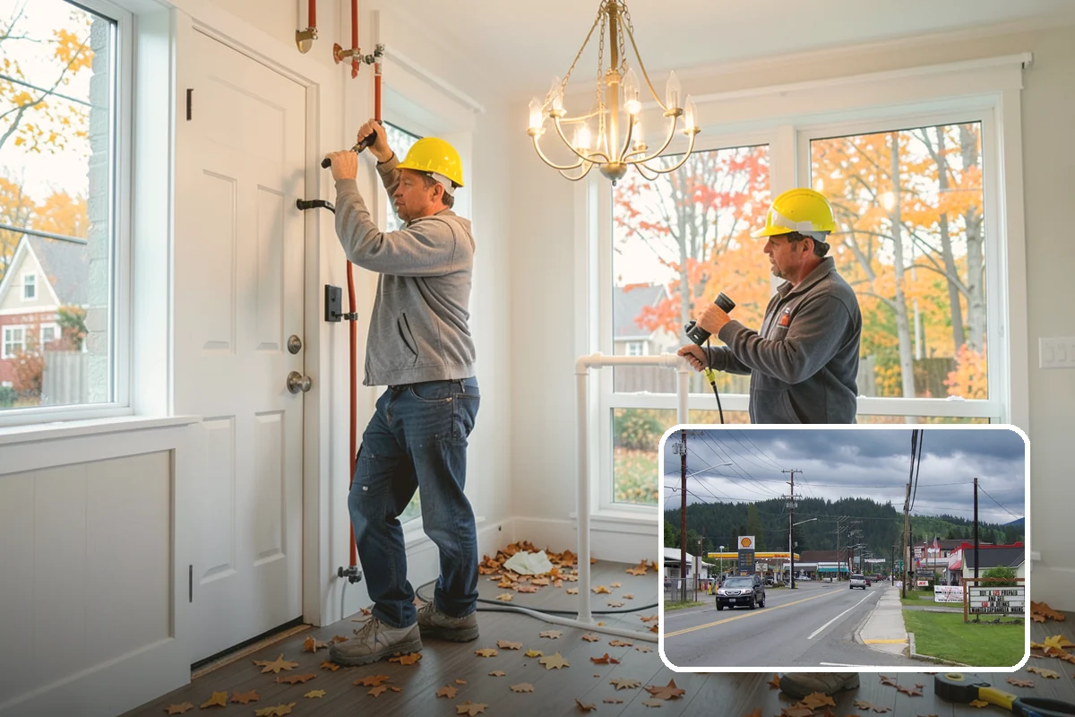 Duplex Construction in Granite Falls, Snohomish County, WA - Two income or living units on a single lot