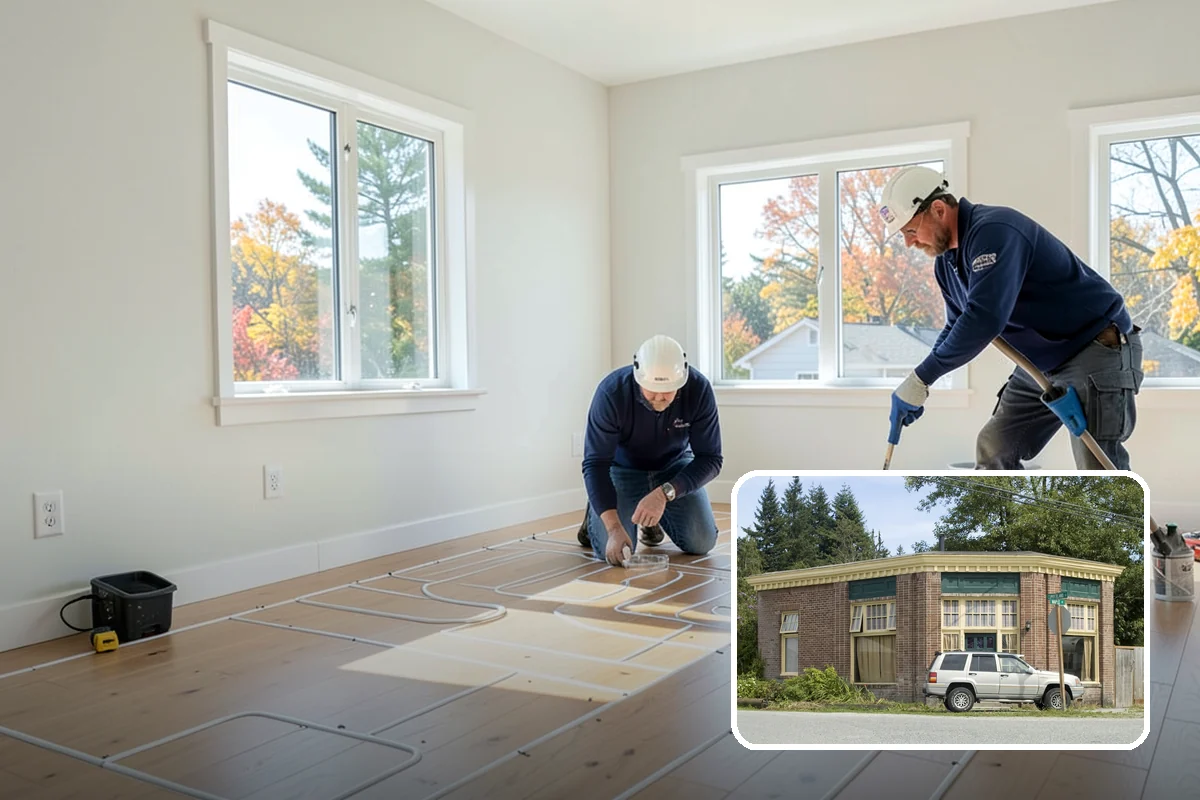 Duplex Construction in Hamilton, Skagit County, WA - Two income or living units on a single lot