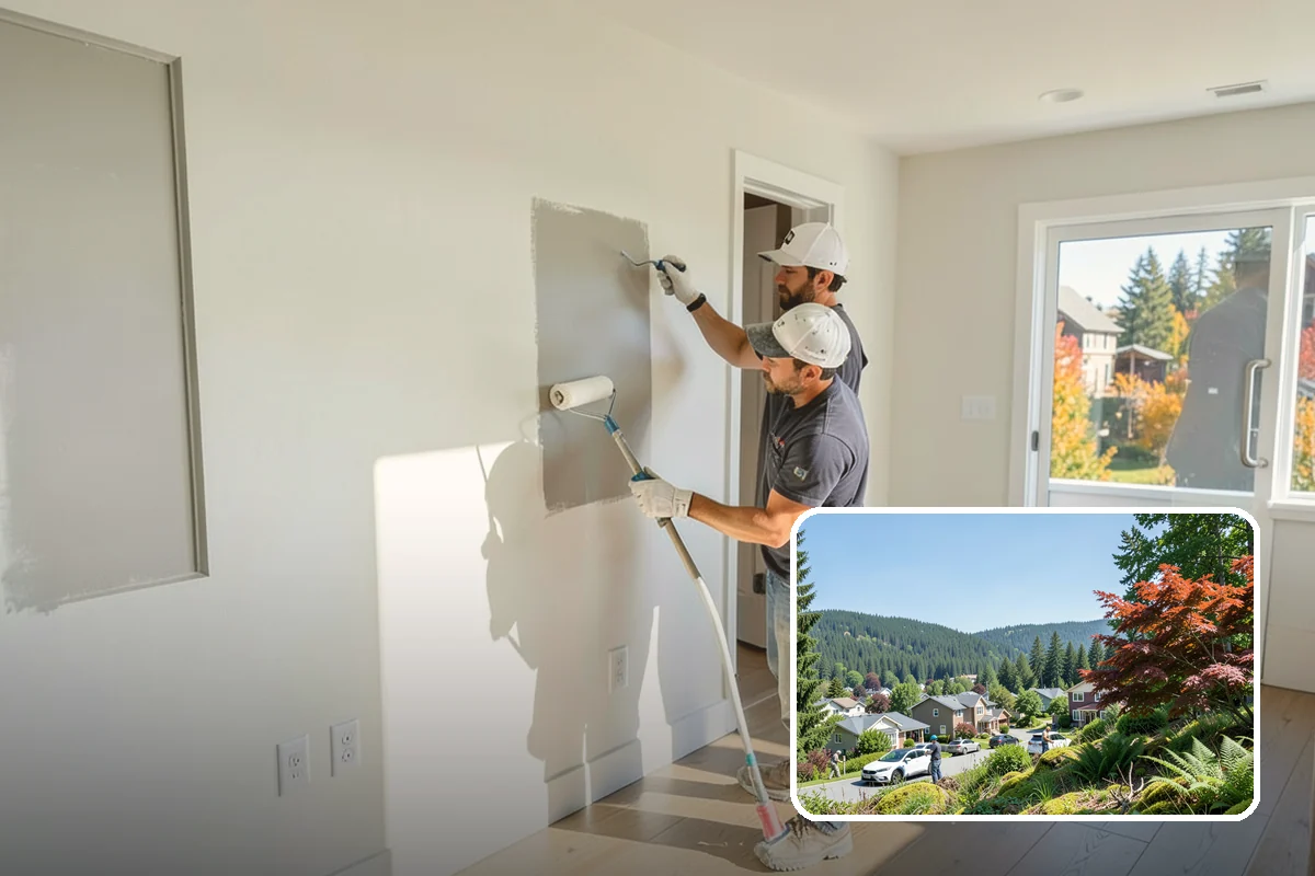 Duplex Construction in Index, Snohomish County, WA - Two income or living units on a single lot