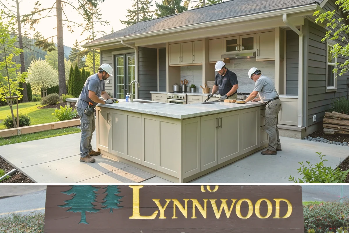 Duplex Construction in Lynnwood, Snohomish County, WA - Framing both units during the dry summer months keeps the shared structure protected and the schedule tight.