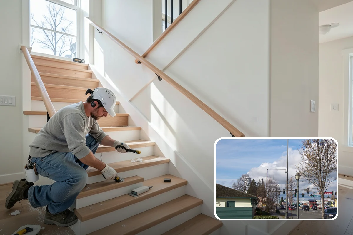 Duplex Construction in Marysville, Snohomish County, WA - Two income or living units on a single lot