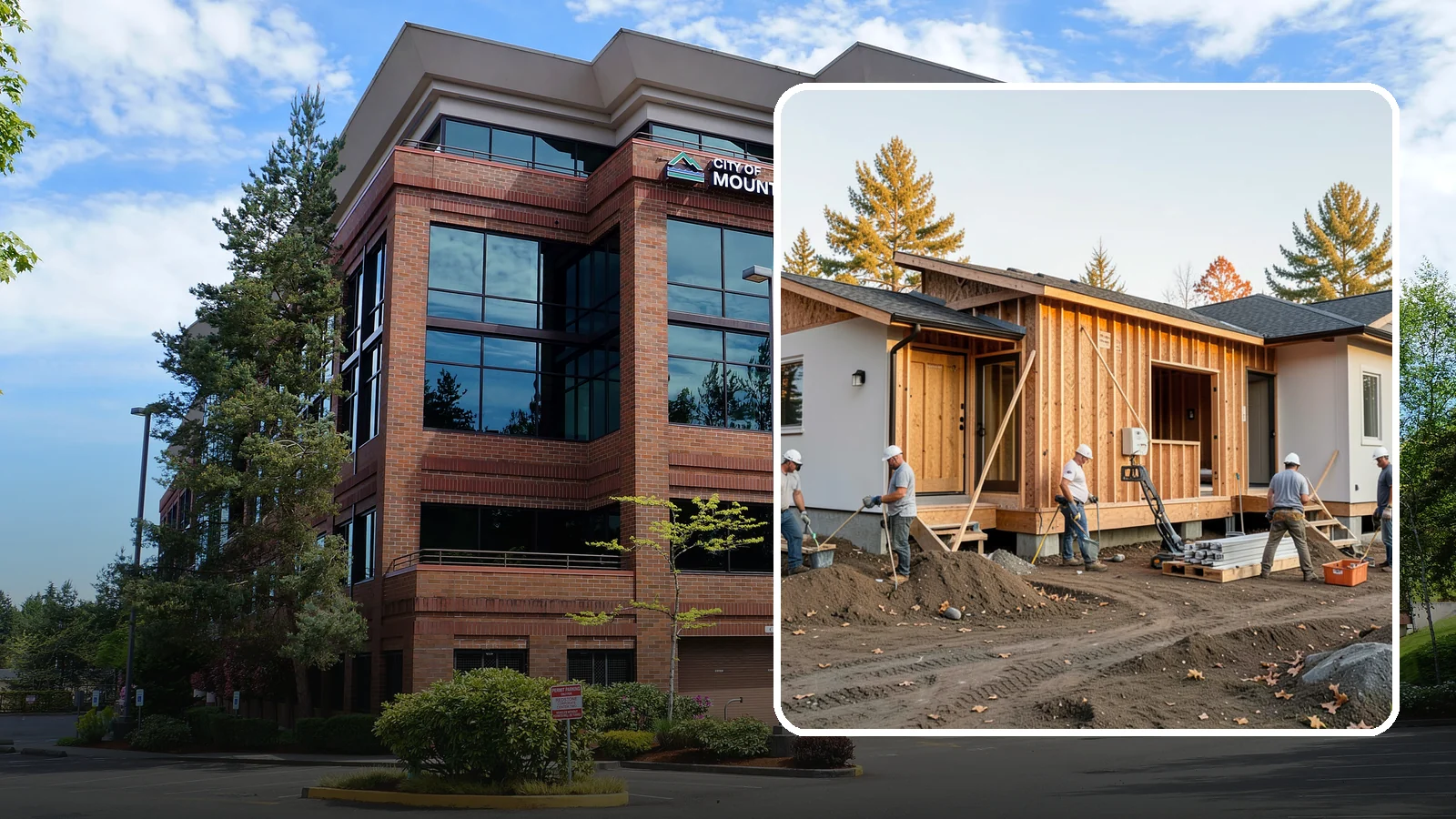 Duplex Construction in Mountlake Terrace, Snohomish County, WA - New two-unit duplexes built for owner-occupancy, rental income, or house-hacking.