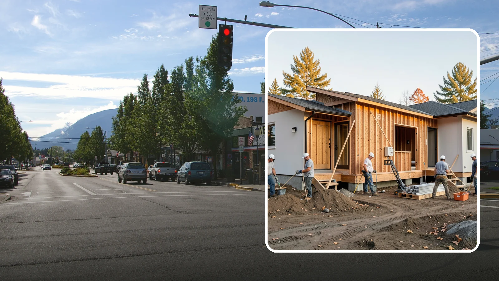 Duplex Construction in North Bend, King County, WA - New two-unit duplexes built for owner-occupancy, rental income, or house-hacking.