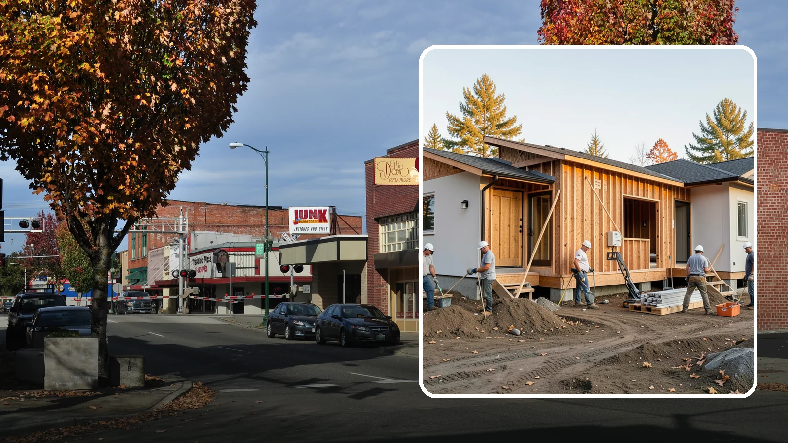Duplex Construction in Puyallup, Pierce County, WA - New two-unit duplexes built for owner-occupancy, rental income, or house-hacking.