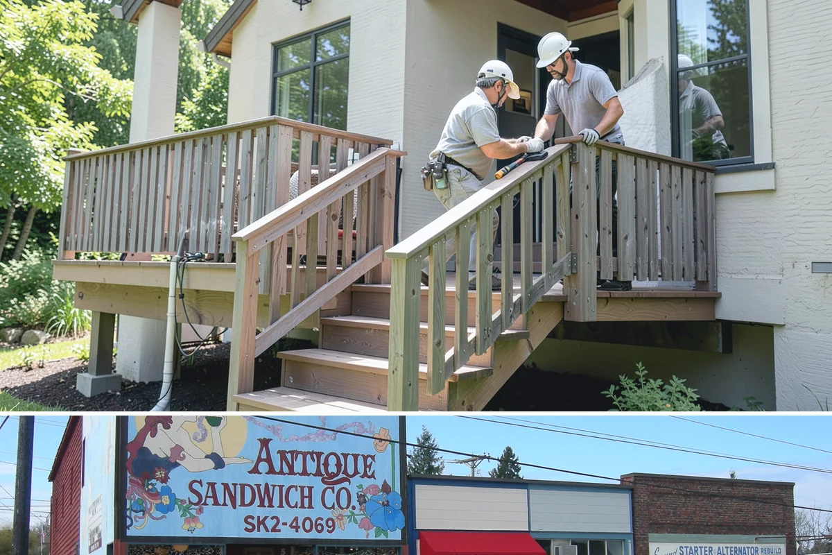 Duplex Construction in Ruston, Pierce County, WA - Framing both units during the dry summer months keeps the shared structure protected and the schedule tight.