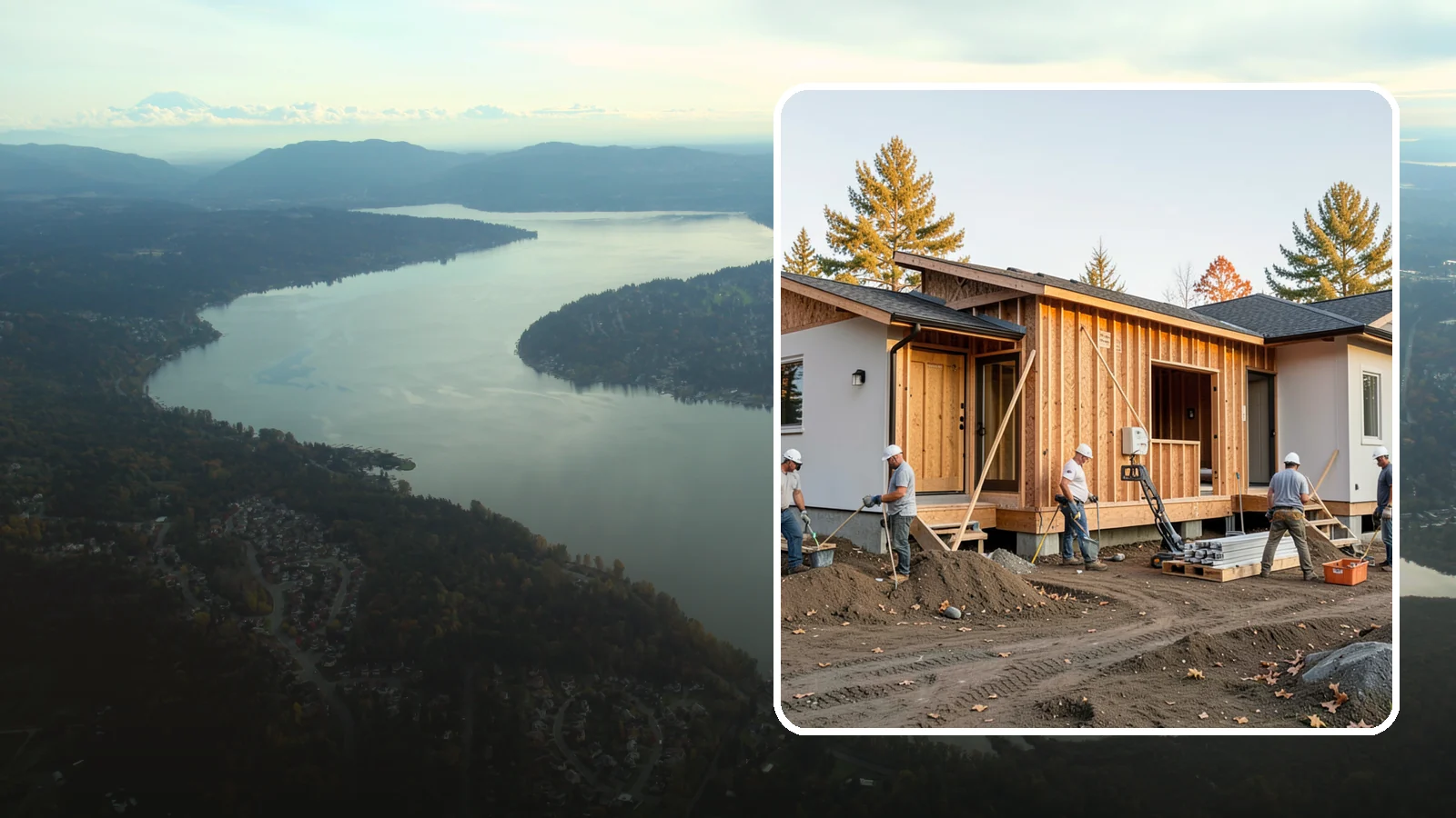 Duplex Construction in Sammamish, King County, WA - New two-unit duplexes built for owner-occupancy, rental income, or house-hacking.