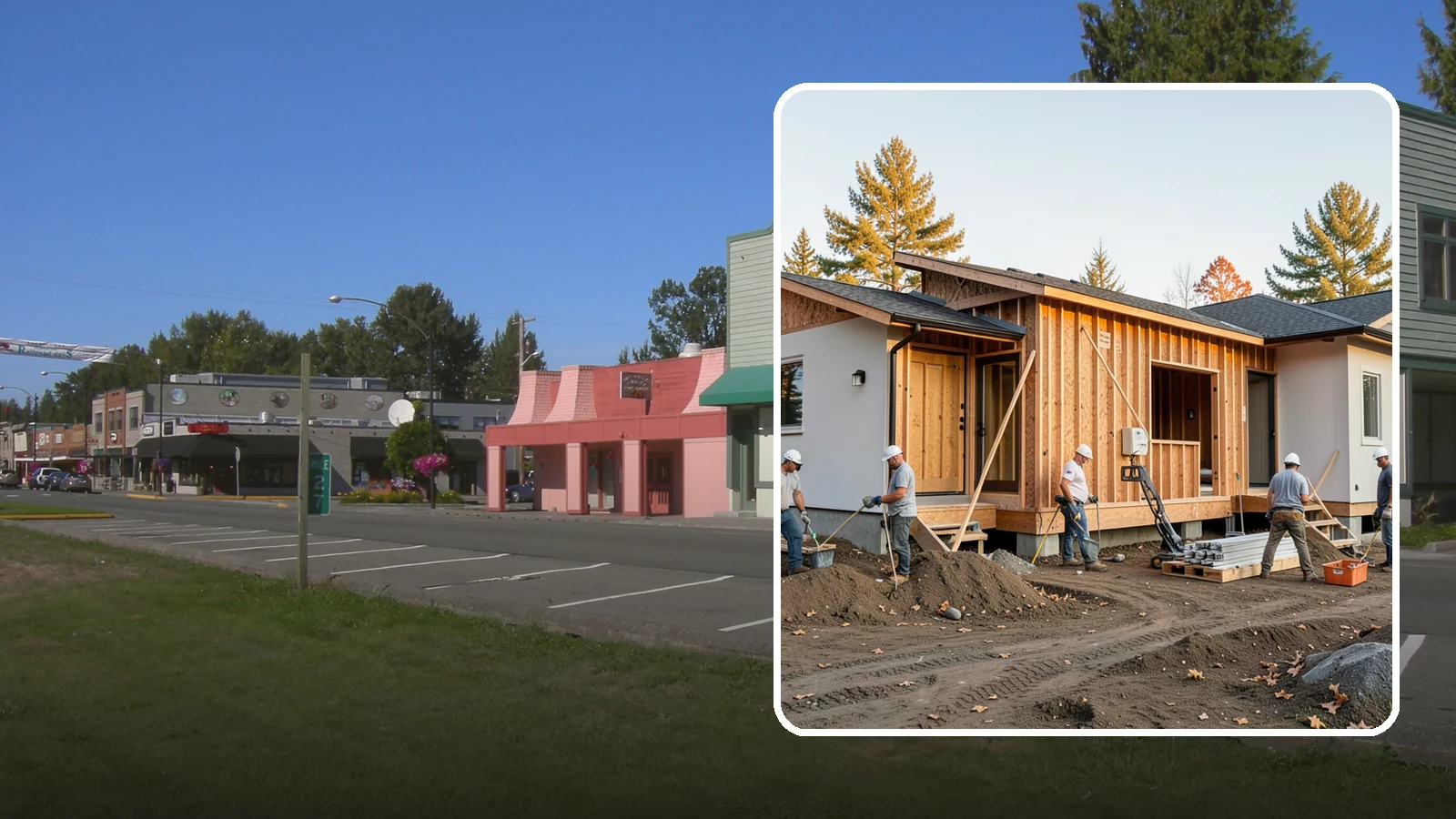 Duplex Construction in Snoqualmie, King County, WA - New two-unit duplexes built for owner-occupancy, rental income, or house-hacking.