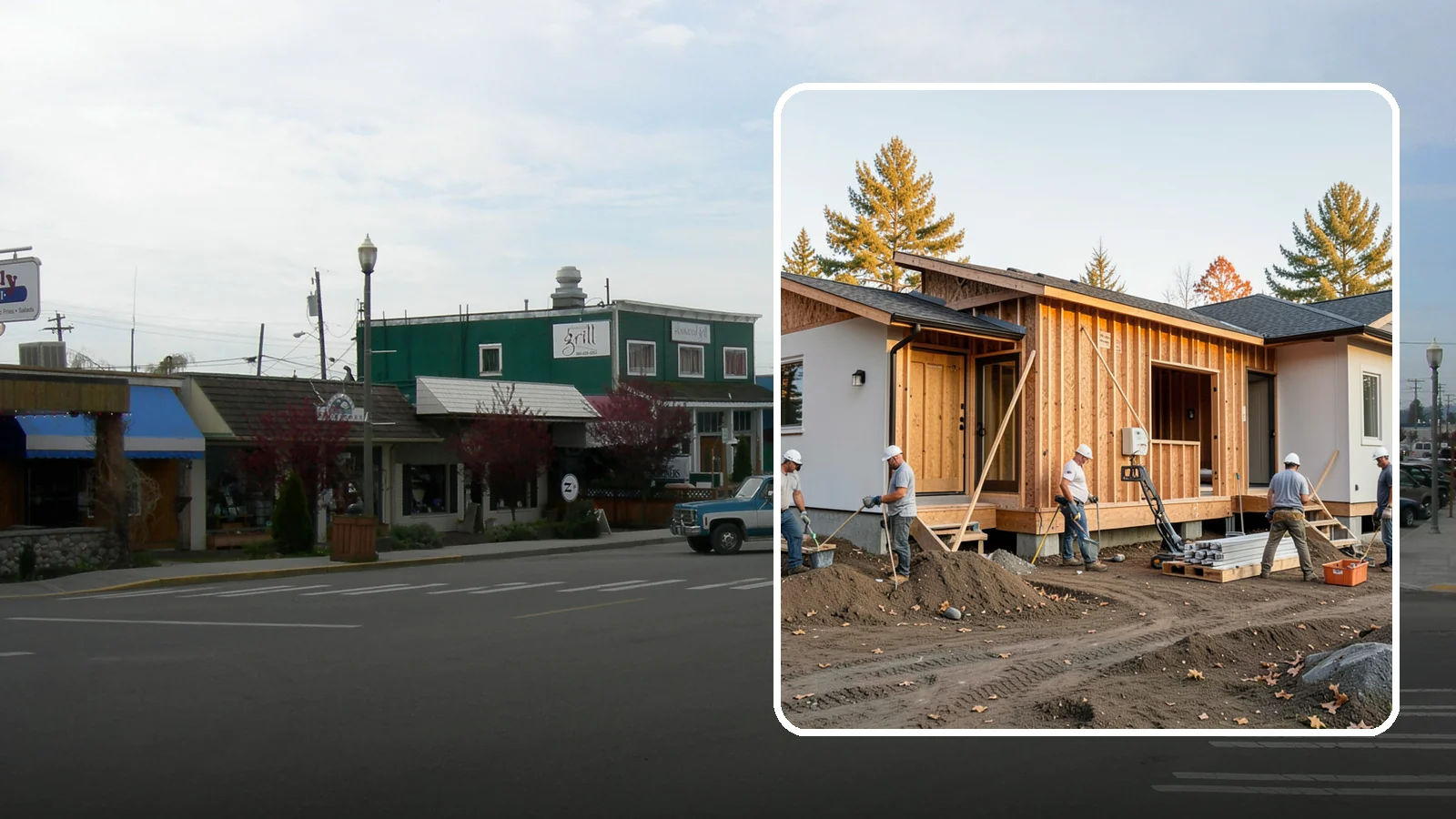 Duplex Construction in Stanwood, Snohomish County, WA - New two-unit duplexes built for owner-occupancy, rental income, or house-hacking.