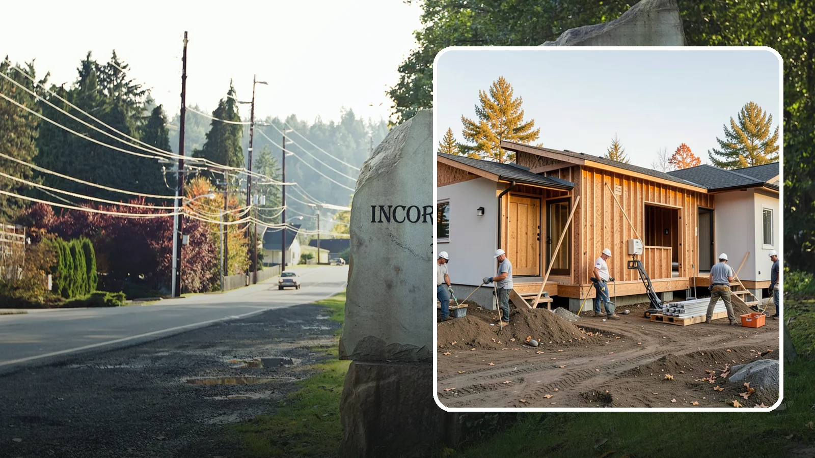 Duplex Construction in Wilkeson, Pierce County, WA - New two-unit duplexes built for owner-occupancy, rental income, or house-hacking.