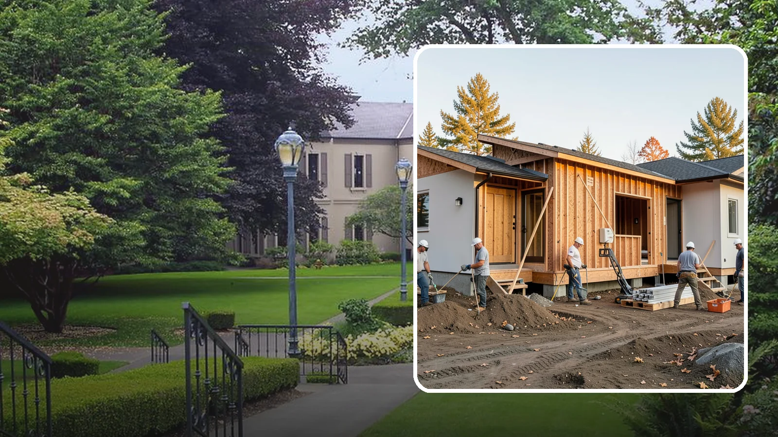 Duplex Construction in Woodinville, King County, WA - New two-unit duplexes built for owner-occupancy, rental income, or house-hacking.