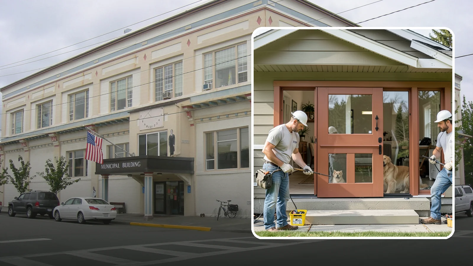 Dutch Door Installation in Anacortes, Skagit County, WA - A charming Dutch door that splits top and bottom to let in light and air while keeping little ones or pets contained.