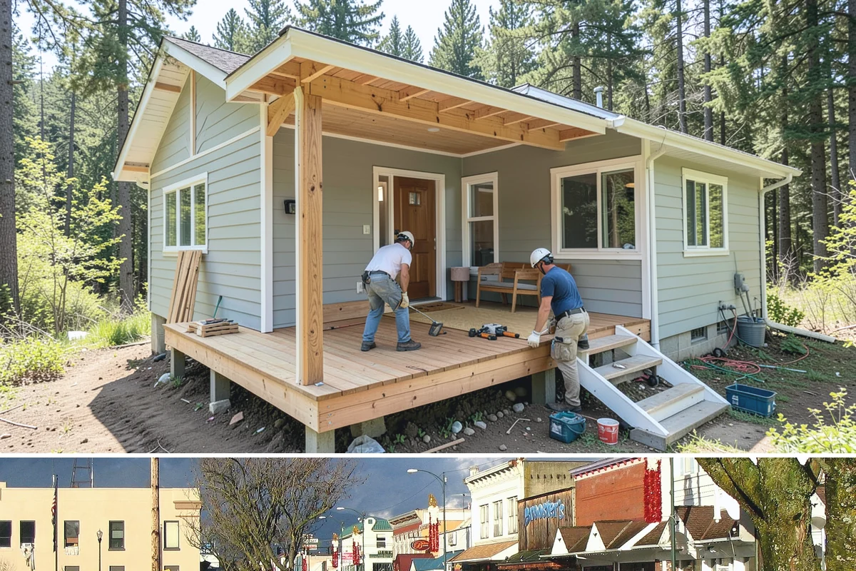 Dutch Door Installation in Arlington, Snohomish County, WA - Exterior Dutch doors are best hung in drier months, while interior ones fit any season.
