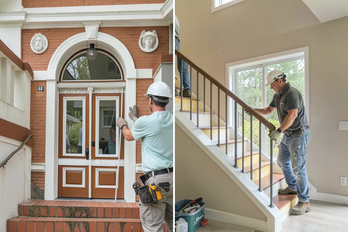 Dutch Door Installation in Beaux Arts Village, King County, WA - Confirm the opening suits a two-piece door and swing