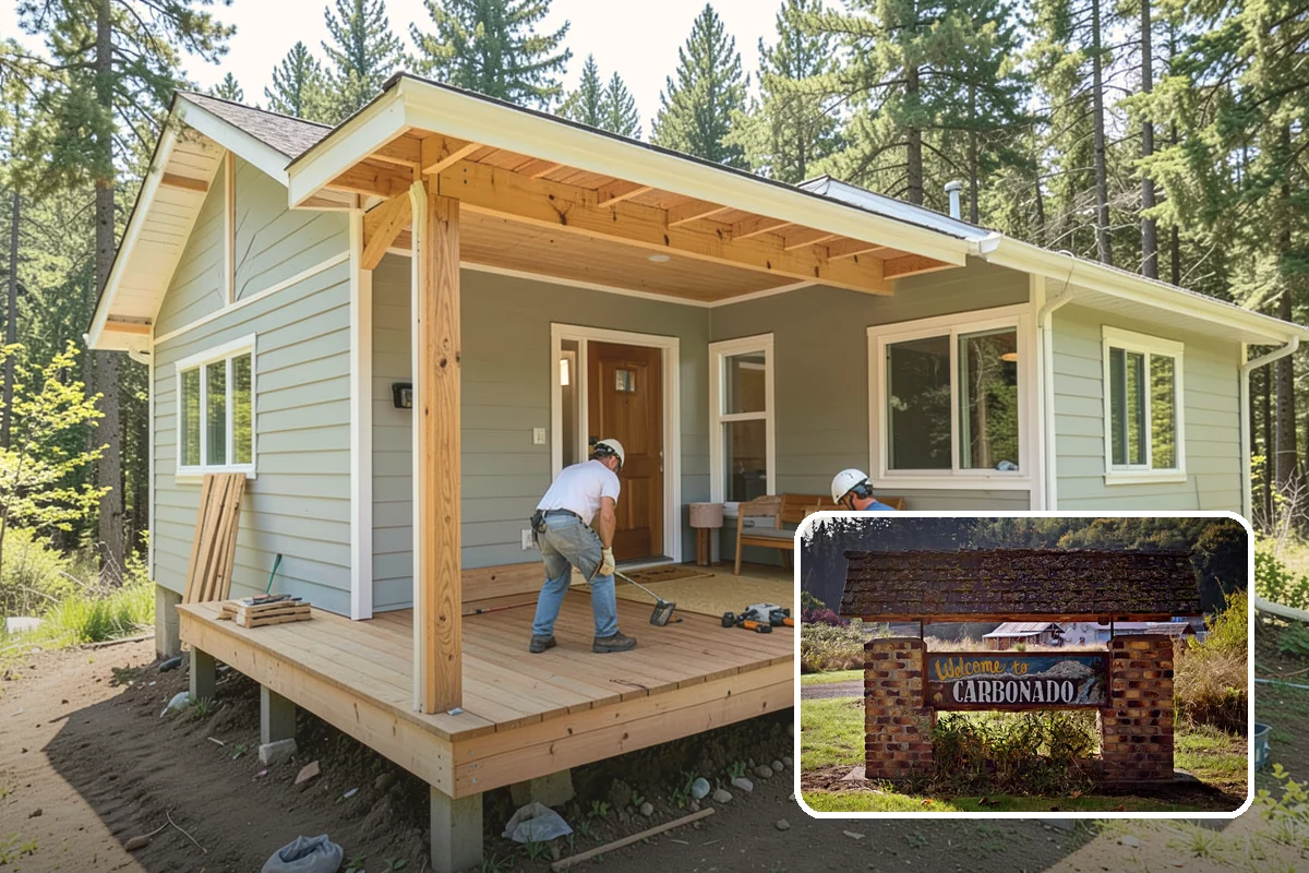 Dutch Door Installation in Carbonado, Pierce County, WA - Airflow and light through the open top half