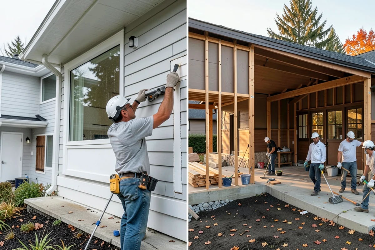 Dutch Door Installation in Enumclaw, King County, WA - Confirm the opening suits a two-piece door and swing