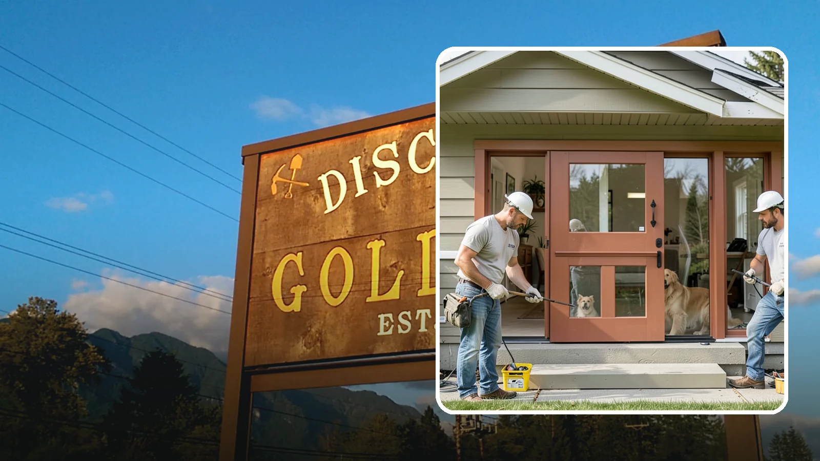 Dutch Door Installation in Gold Bar, Snohomish County, WA - A charming Dutch door that splits top and bottom to let in light and air while keeping little ones or pets contained.