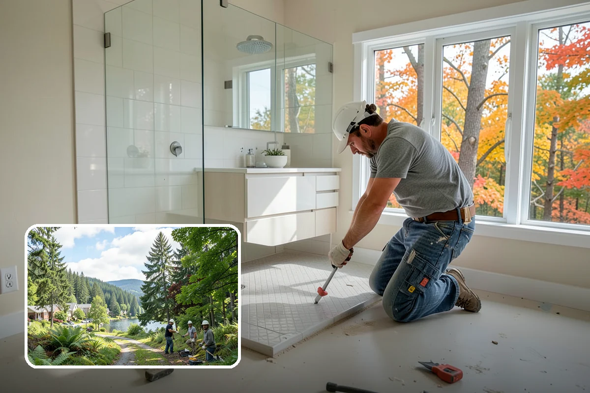 Dutch Door Installation in Lake Forest Park, King County, WA - Airflow and light through the open top half