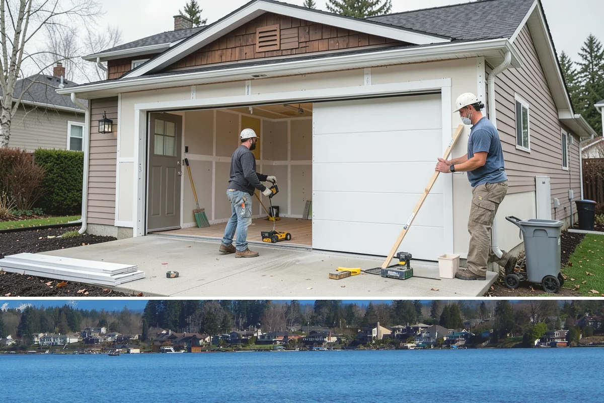 Dutch Door Installation in Lake Stevens, Snohomish County, WA - Exterior Dutch doors are best hung in drier months, while interior ones fit any season.