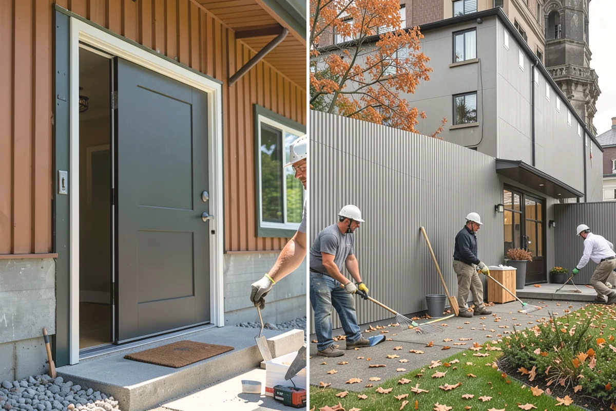 Dutch Door Installation in Mukilteo, Snohomish County, WA - Confirm the opening suits a two-piece door and swing