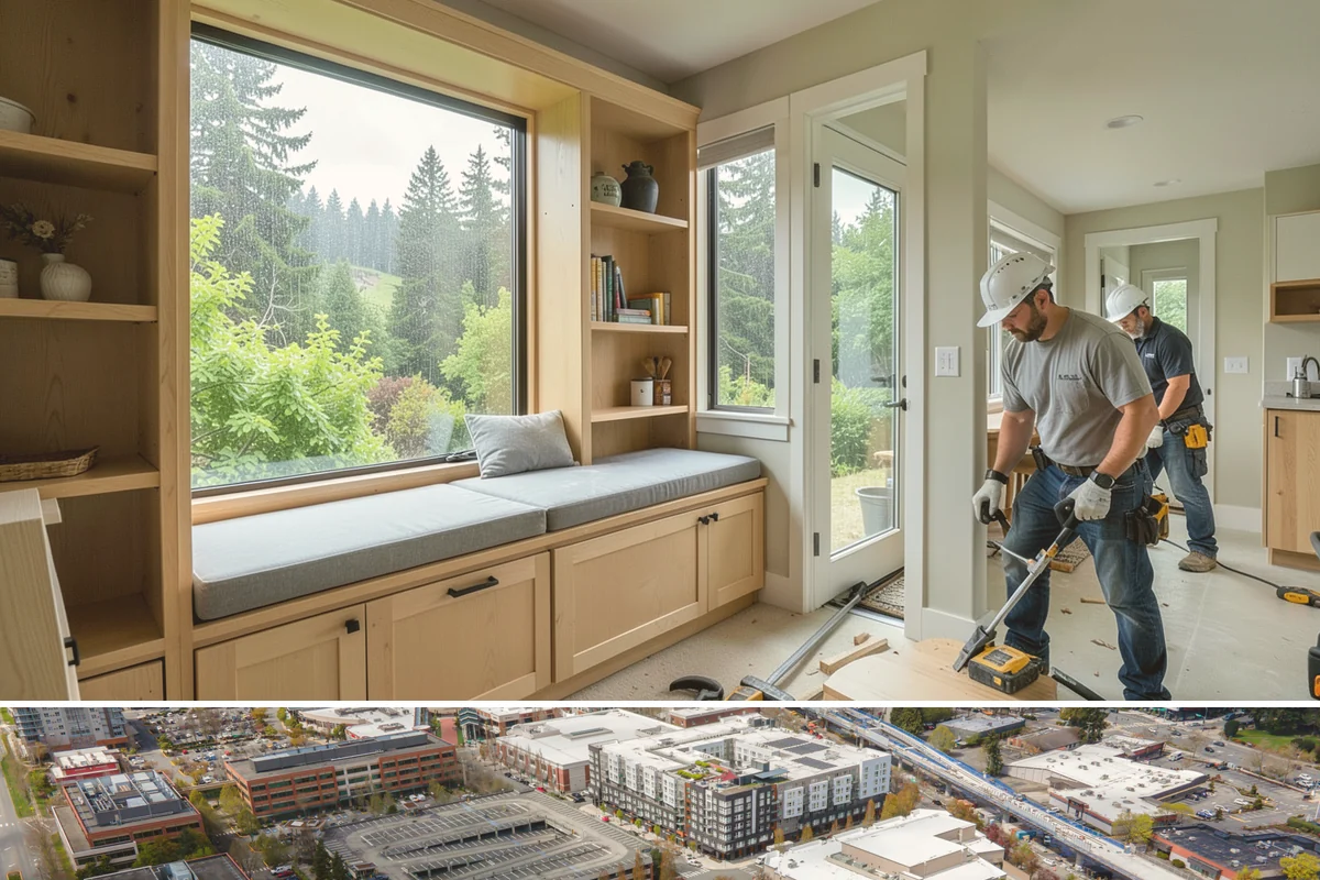 Dutch Door Installation in Redmond, King County, WA - Exterior Dutch doors are best hung in drier months, while interior ones fit any season.