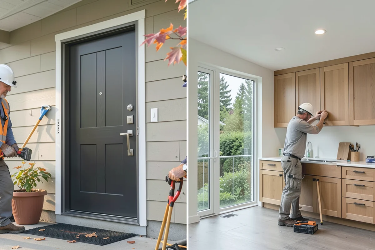 Dutch Door Installation in South Prairie, Pierce County, WA - Confirm the opening suits a two-piece door and swing