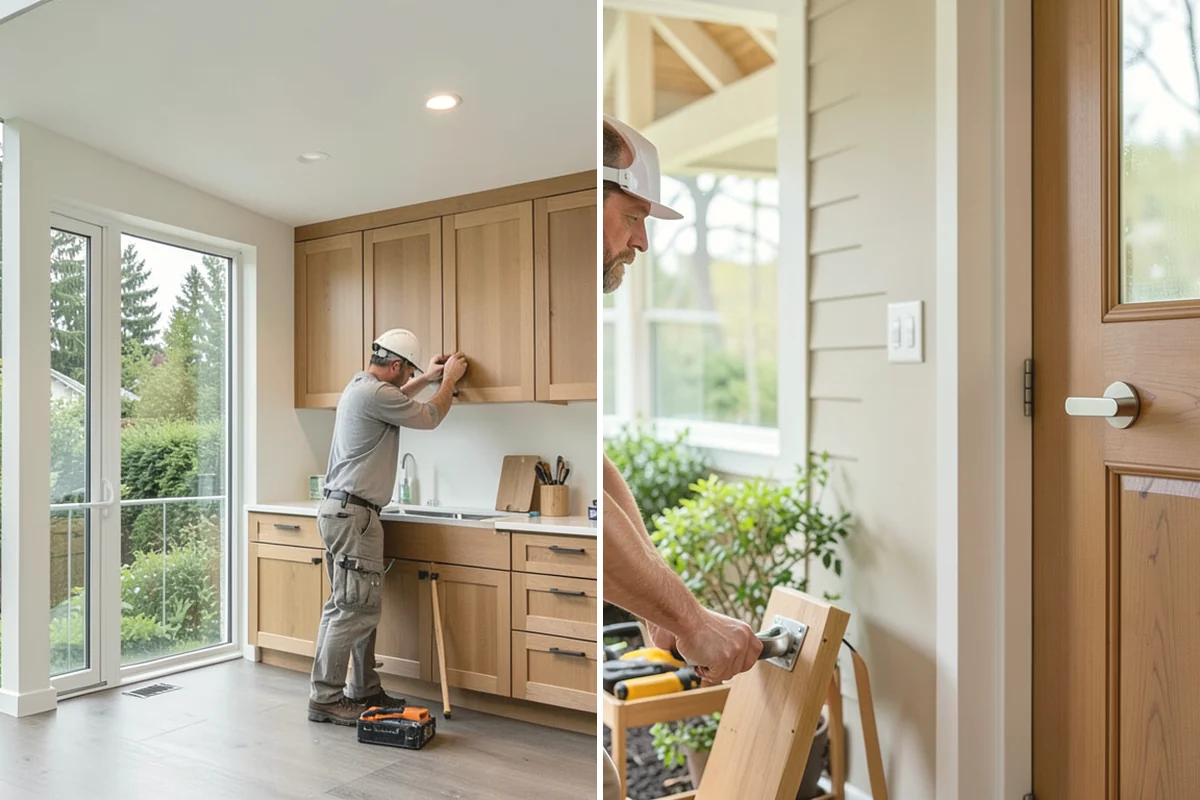 Dutch Door Installation in Steilacoom, Pierce County, WA - Confirm the opening suits a two-piece door and swing