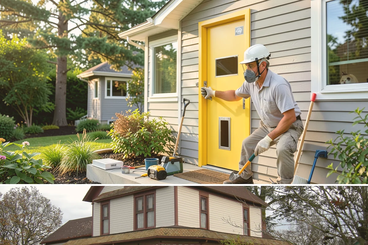 Dutch Door Installation in Sumner, Pierce County, WA - Exterior Dutch doors are best hung in drier months, while interior ones fit any season.