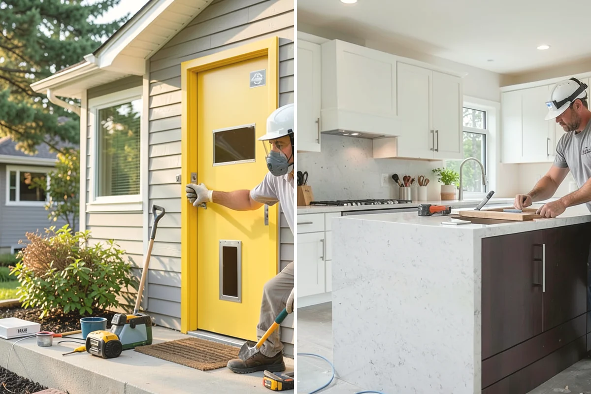 Dutch Door Installation in University Place, Pierce County, WA - Confirm the opening suits a two-piece door and swing