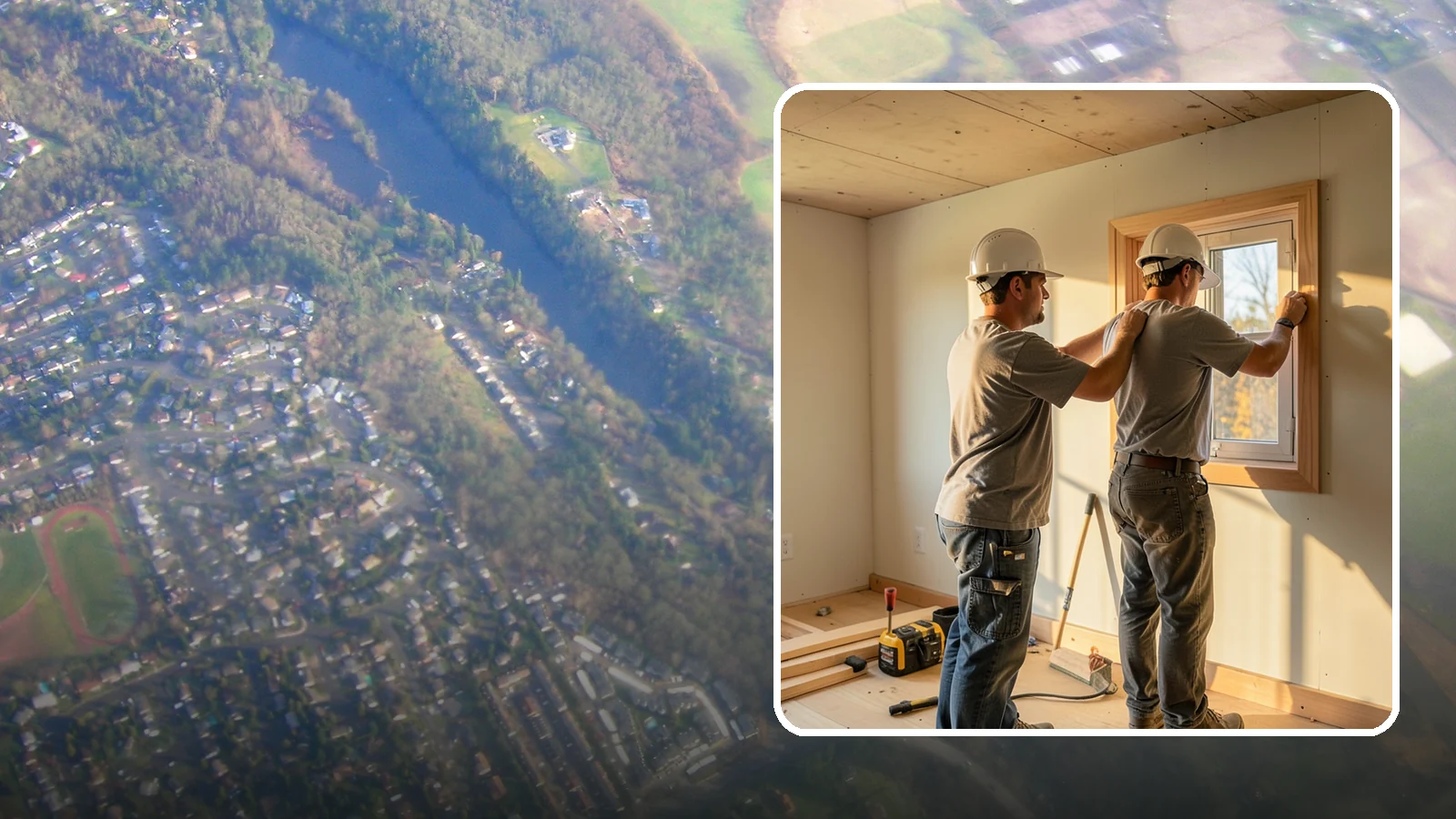 Egress Window Installation in Algona, King County, WA - Installing code-compliant egress windows that provide a safe exit and legal bedroom light in basements and lower levels.