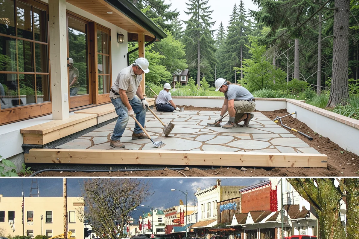 Egress Window Installation in Arlington, Snohomish County, WA - Excavation for egress wells is cleanest in drier months when soil is easier to manage and groundwater is lower.