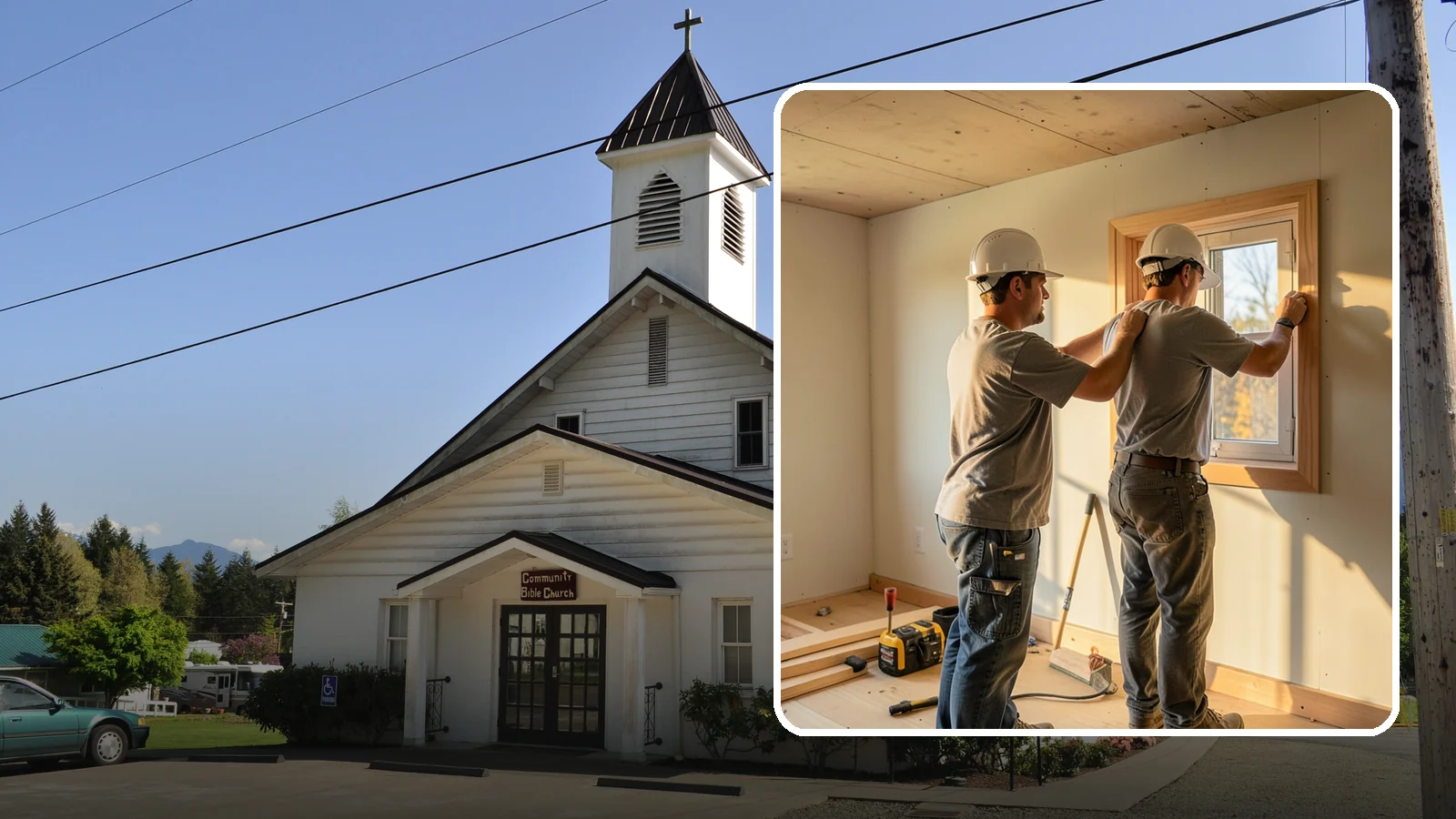 Egress Window Installation in Concrete, Skagit County, WA - Installing code-compliant egress windows that provide a safe exit and legal bedroom light in basements and lower levels.
